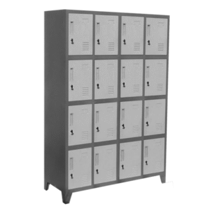 Locker L400-4 metálico 4 cuerpos 4 puertas