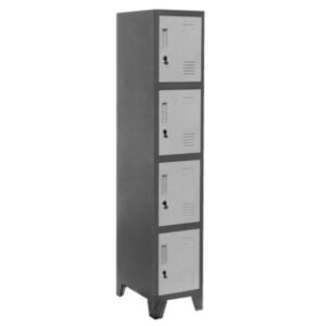 Locker L100-4 metálico 1 cuerpo 4 puertas