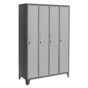 Locker L400-1 metálico 4 cuerpos 1 puerta