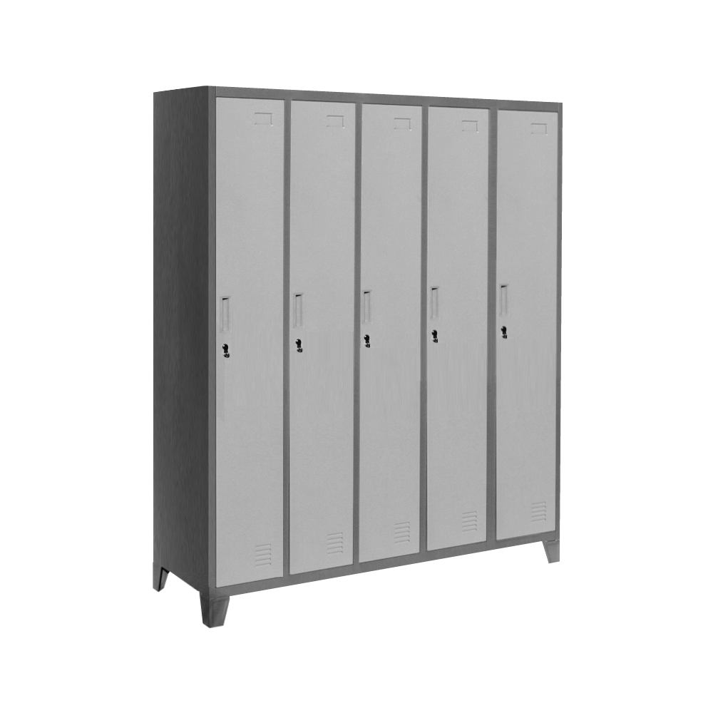 Locker L500-1 metálico 5 cuerpos 1 puerta