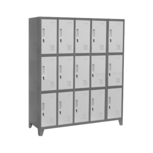 Locker L500-3 metálico 5 cuerpos 3 puertas