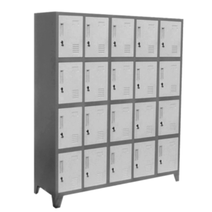 Locker L500-4 metálico 5 cuerpos 4 puertas